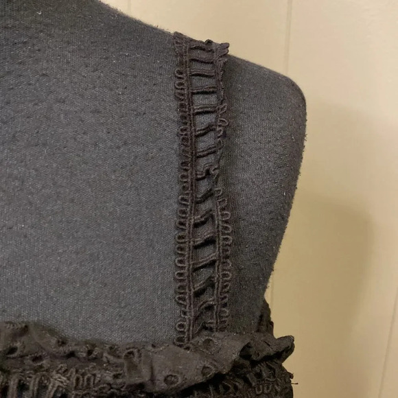 NEW Elan Large Elastic Hem Elastic Neckline Sleeveless Strap Breathable Black - Picture 2 of 7